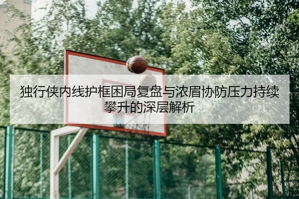 独行侠内线护框困局复盘与浓眉协防压力持续攀升的深层解析
